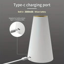 Axyaa Touch Control LED Table Lamp, Dimmable Eye Protection, USB Charging, Modern Design
