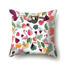 Axyaa Green Leaf Pillowcases for Sofa, Car & Living Room Decor