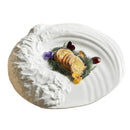 Axyaa Ceramic & Western Tableware Set - Elegant Flat Cold Dish Special Shapes