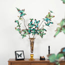 Axyaa Tall Glass Vase: Modern Living Room & Hotel Decoration