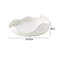 Axyaa Ceramic Dinner Plates Steak Pasta Modern Tableware Restaurant Trays