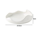 Axyaa Ceramic Dinner Plates Steak Pasta Modern Tableware Restaurant Trays