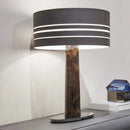 Axyaa Black Marble Designer Table Lamp Nightstand Light Luxury Home Decor