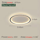 Axyaa Ultrathin LED Ceiling Chandelier for Modern Home Decoration