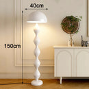 Axyaa Minimalist LED Floor Lamp, Remote Control Dimming, Nordic Ins Style