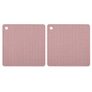 Axyaa Silicone Coasters Set - Heat Resistant & Nonslip Multifunction Kitchen Accessories