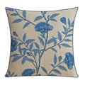 Axyaa Vintage Floral Pillow Cover Pink Green 45x45cm