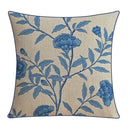 Axyaa Vintage Floral Pillow Cover Pink Green 45x45cm