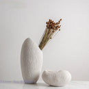 Axyaa Coral Texture Flower Vase Set | Modern Resin Home Decor Craft