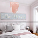 Axyaa Nordic Fishing Net Chandelier - LED Decorative Lighting for Children's Room
