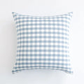 Axyaa Light Blue Plaid Pillow Cover 30x50cm/45x45cm - Home Decor Sofa Cushion