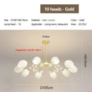 Axyaa Modern Orchid Chandeliers: Luxury LED Lighting Fixtures for Home Decor.