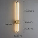 Axyaa Nordic LED Wall Sconce: Modern Luxury Indoor Lighting for Home Decor