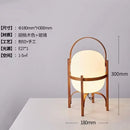 Axyaa Chinese Style Solid Wood Floor Lamp