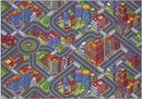 Axyaa Kids' Car Rugs: Non-Slip Room Play Mats for Boys and Girls