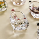 Axya Crystal Glass Seasoning Dishes Set