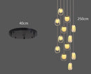 Axyaa Nordic Pendant Lamp for Dining Room - Indoor Lighting Chandelier for Living Room