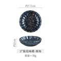 Axyaa Ceramic Flower Sauce Dish Set for Sushi & Molecular Cuisine