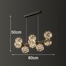 Axyaa Modern LED Chandeliers for Living and Dining Room Lighting