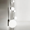 Axyaa Glass Ball Wall Lights for Home Bedroom Decor