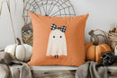 Axyaa Cute Ghosts Pillow Cover: Halloween-themed Cushion Cover for Sofa Bedroom Car