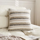 Axyaa Striped Jacquard Pillowcase Cojines for Home & Sofa Decoration
