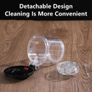 Axyaa Heat Resistant Glass Teapot with One-click Filtering, Tea Water Separation Filter
