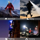 Axya High Lumens Rechargeable COB LED Headlamp for Outdoor Activities