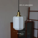 Axyaa Japanese Glass Pendant Lights Scandinavian Luxury Pendant Lamp