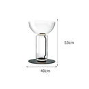 Axyaa Glass LED Pendant Light - Modern Transparent Luminaires for Indoor Living and Dining Room