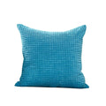 Axyaa Velvet Corduroy Pillow Cover 45x45cm: Super-Soft Striped Sofa Cushion for Romantic Home Decor