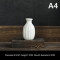 Axyaa Ceramic Mini Vase Set for Nordic Room Decor