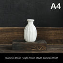 Axyaa Ceramic Mini Vase Set for Nordic Room Decor