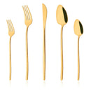 Axyaa Stainless Steel Cutlery Set - Fork Spoon Knife Dinnerware Flatware