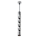 Axyaa Modern Art Deco Cylinder Pendant Lights for Kitchen Island and Dining Room.