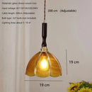 Axyaa Colourful Scandinavian Glass Pendant Lights for Kitchen Dining Room, Brass Led Pendant Lamp