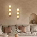 Axyaa Japanese Stone Design LED Wall Sconce for Modern Home Decor