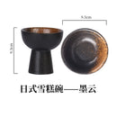 Axyaa Ceramic Ice Cream Cup – Japanese Snack Bowl for Desserts
