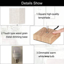 Axyaa Rechargeable LED Desk Lamp Set of 2 with USB Ports