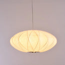 Axyaa Zen Nordic Silk Fabric LED Pendant Light Chandelier