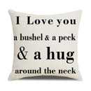 Axyaa Nordic Decorative Cushion Covers in Black & White for Sofa, Bed, Party