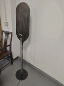 Axyaa Iron Floor Lamp: Vertical LED Light for Bedroom, Study, Living Room & Sofa