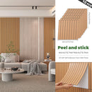 Axyaa 3D Stereo Self-Adhesive Grille Wall Stickers - 10 Pieces | 40*40 cm Square Sheets