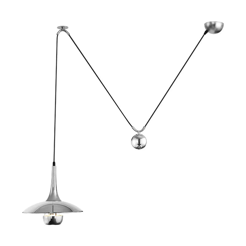 Axyaa UFO Shift Pendant Light - Height Adjustable Creative Personality Restaurant Lamps