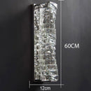 Axyaa Gold Crystal Wall Sconce LED Lamp for Living Room & Bedroom Lighting