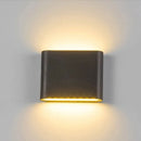 LED Waterproof Outdoor Wall Lamp Up Down Aluminum Porch Garden Lighting by Axyaa