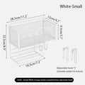 Axyaa Wire Baskets: Versatile Wall Mount Storage for Home, Office, Kitchen, Bathroom, Laundry