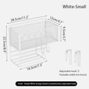 Axyaa Wire Baskets: Versatile Wall Mount Storage for Home, Office, Kitchen, Bathroom, Laundry