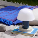 Axyaa Mushroom Table Lamps LED Rechargeable Wireless Touch Switch Desk Lights