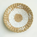 Axyaa Nordic Rattan Wall Plate Decor - INS Style Wall Decoration